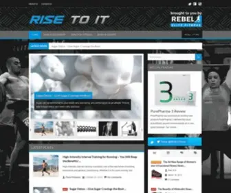 Risetoit.co.za(REBEL Elite Fitness) Screenshot