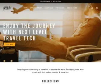 Risetraveler.com(Travel Tech) Screenshot