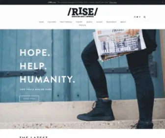 Riseupnews.org(RISE News) Screenshot