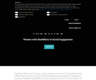 Risewiseproject.eu(Risewise) Screenshot