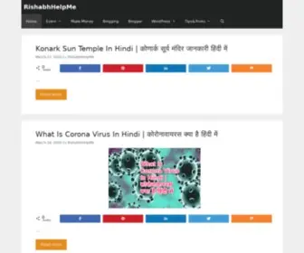 Rishabhhelpme.com(Make Money) Screenshot