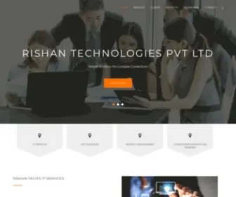 Rishantech.in(Rishan Technologies) Screenshot