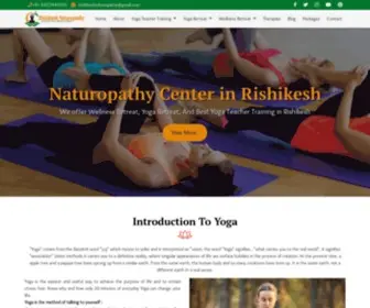 Rishikeshnaturopathy.com(Yoga Teacher Training in Rishikesh India) Screenshot