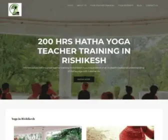 Rishikeshyogastudio.com(Rishikesh Yoga Studio) Screenshot