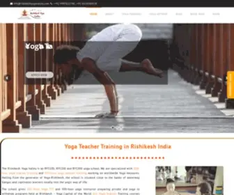 Rishikeshyogavalley.com(Best Yoga Teacher Training in Rishikesh India) Screenshot