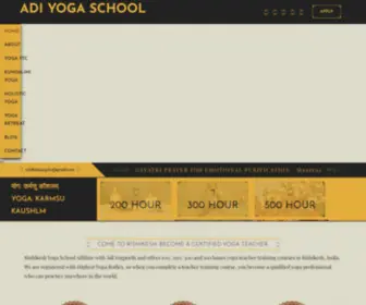 Rishikeshyogttc.com(200 Hour Yoga Teacher Training in Rishikesh) Screenshot