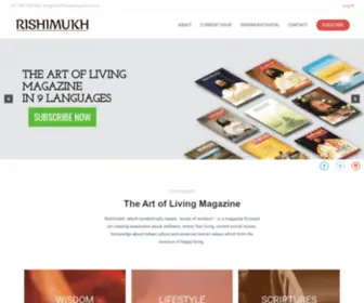 Rishimukh.org(Rishimukh) Screenshot