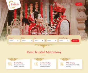 Rishtamatrimony.com(Rishta Matrimony) Screenshot