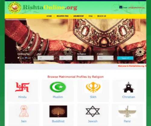 Rishtaonline.org(Rishtaonline) Screenshot