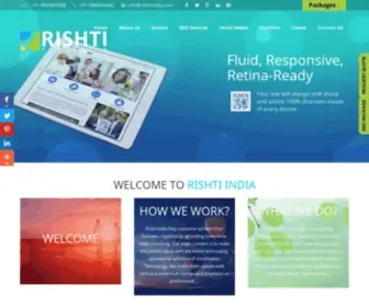 Rishtiindia.com(Rishti India Web Development & Digital Marketing Company Noida) Screenshot