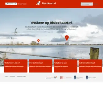 Risicokaart.nl(Homepage) Screenshot