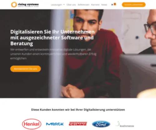 Rising-SYstems.de(Rising systems AG) Screenshot