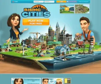 Risingcities.com(Rising Cities) Screenshot