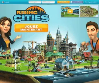 Risingcities.fr(Rising Cities) Screenshot