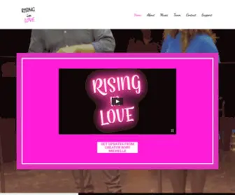 Risinginlovethemusical.com(A modern day love story) Screenshot