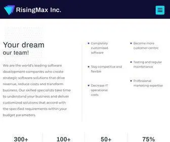 Risingmax.com(IT Consultant in New York) Screenshot