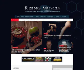 Risingmuscle.com(Rising Muscle) Screenshot