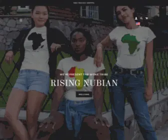 Risingnubian.com(This design) Screenshot