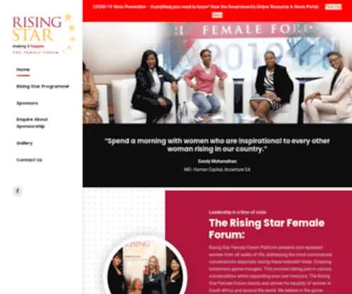 Risingstarnetwork.co.za(Rising Star Network) Screenshot