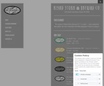 Risingstormbrewing.com(Rising Storm Brewing Company) Screenshot