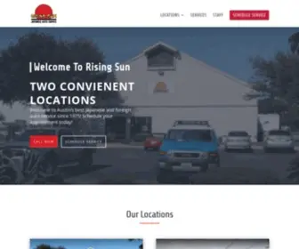 Risingsunjapanese.com(Rising Sun Japanese Auto Repair) Screenshot