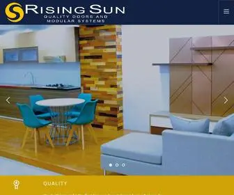 Risingsunphil.com(Quality Doors and Modular System) Screenshot