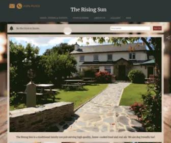 Risingsunwoodland.co.uk(The Rising Sun) Screenshot