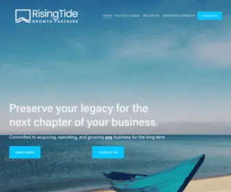 Risingtidegp.com(Rising Tide Growth Partners) Screenshot