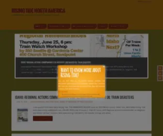 Risingtidenorthamerica.org(Confronting the Root Causes of Climate Change) Screenshot