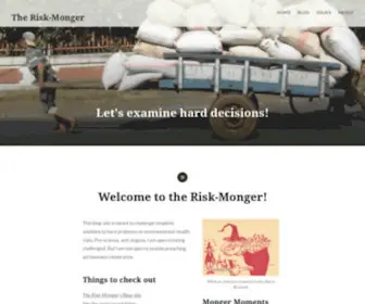 Risk-Monger.com(This site) Screenshot
