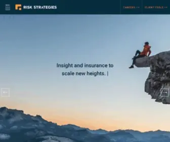 Risk-Strategies.com(Risk Strategies) Screenshot
