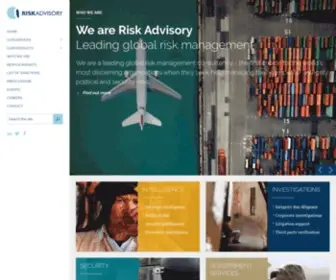 Riskadvisory.com(The Risk Advisory Group) Screenshot