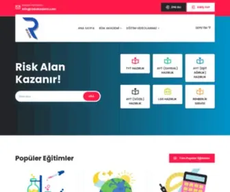 Riskakademi.com(Risk Akademi) Screenshot