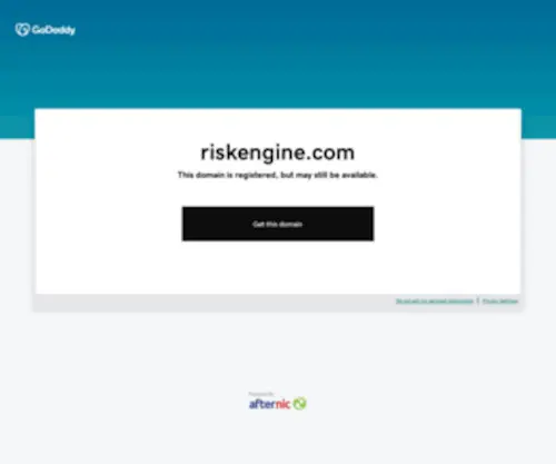 Riskengine.com(Riskengine) Screenshot