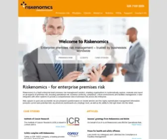 Riskenomics.com(RiskenomicsRiskenomics) Screenshot