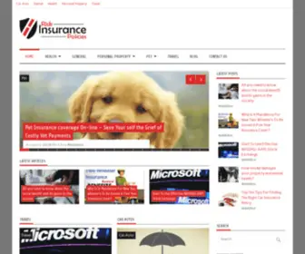 Riskinsurancepolicies.com(Risk Insurance Policies) Screenshot