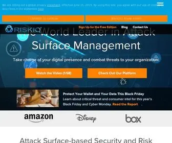 Riskiq.net(Cyber Threat Intelligence) Screenshot