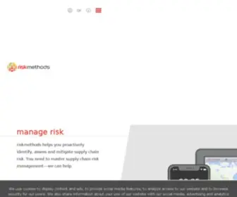 Riskmethods.net(riskmethods) Screenshot