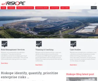 Riskope.com(Riskope identifies) Screenshot