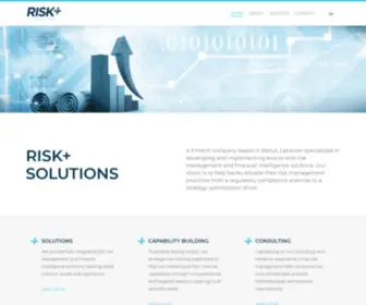 Riskplussolutions.com(Risk Plus Solutions) Screenshot