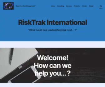 Risktrak.com(Experts in Risk Management) Screenshot