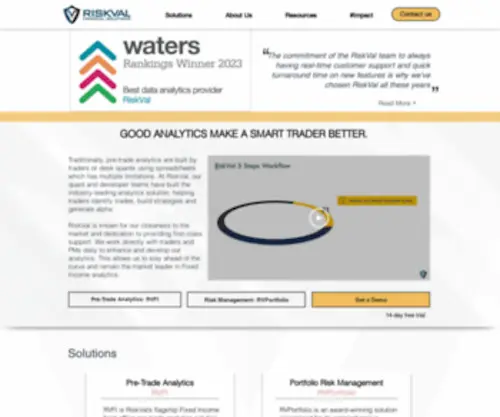 Riskval.com(RiskVal Financial Solutions) Screenshot