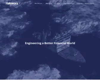 Riskworx.com(Riskworx) Screenshot
