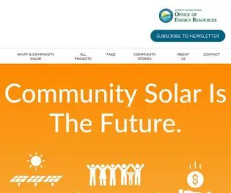 Risolarmarketplace.com(Community Solar Marketplace in Rhode Island) Screenshot