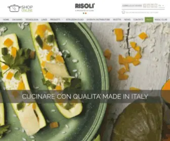 Risoli.com(Risolì) Screenshot