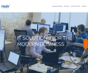 Risolv.ca(Risolv IT Solutions) Screenshot