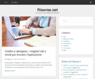 Risorse.net(Dynamic) Screenshot