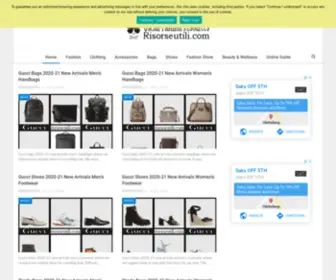 Risorseutili.com(Useful Fashion Resources) Screenshot