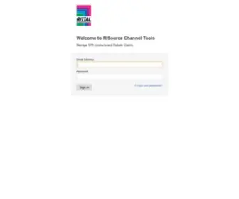 Risourcechanneltools.com(RITTAL) Screenshot