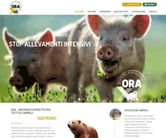 Rispettoanimali.it(Movimento rispetto per tutti gli animali) Screenshot